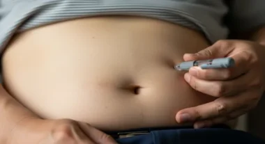 인슐린 주사 부위가 딱딱해지는 지방비대증