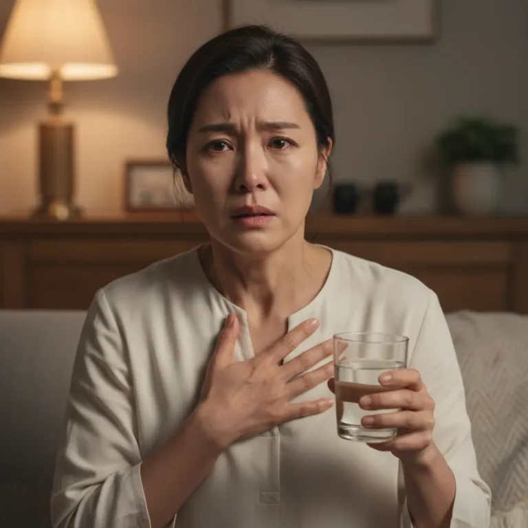 그레이브스병 환자는 비정상적인 호르몬 분비로 인해 가슴 두근거림과 신체적 긴장 상태를 지속적으로 경험한다.(사진=AI 생성 이미지)30kb