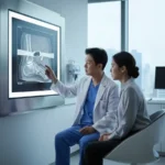 정밀 영상 진단 장비는 아킬레스건의 파열 위치와 간격을 정확히 파악하여 비수술 치료 가능 여부를 판단하는 척도가 된다.(사진=AI 생성 이미지)34kb