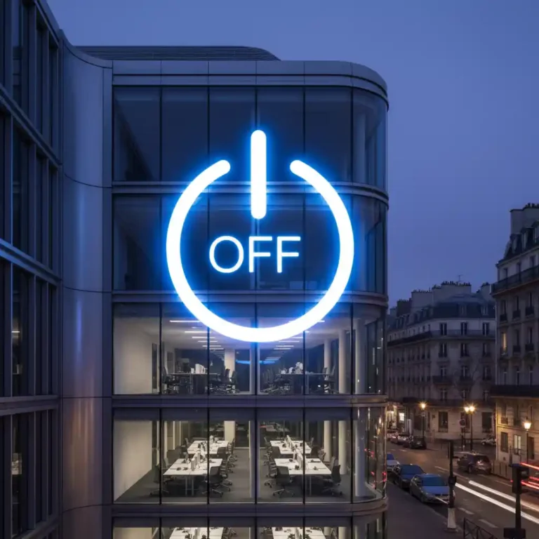 노동자의 휴식권 보장을 위해 퇴근 후 업무 시스템 접속을 제한한다.(사진=AI 생성 이미지) 32kb