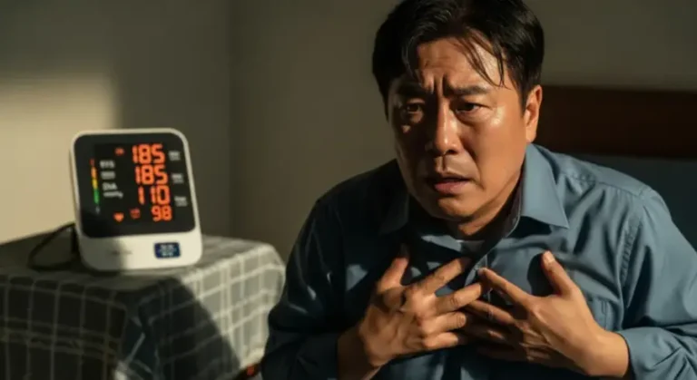 갈색세포종은 급격한 혈압 상승과 심계항진을 유발한다.(사진=AI 생성 이미지)36kb