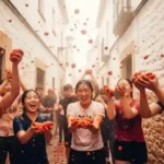 토마토 축제, 스페인