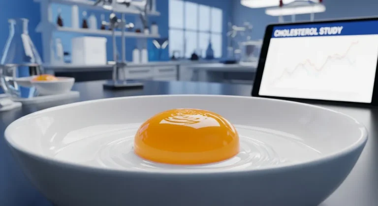 계란 노른자와 콜레스테롤의 상관관계