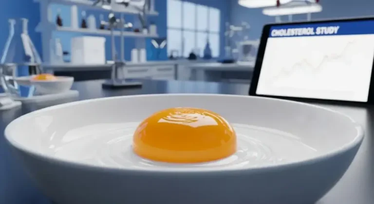 계란 노른자와 콜레스테롤의 상관관계