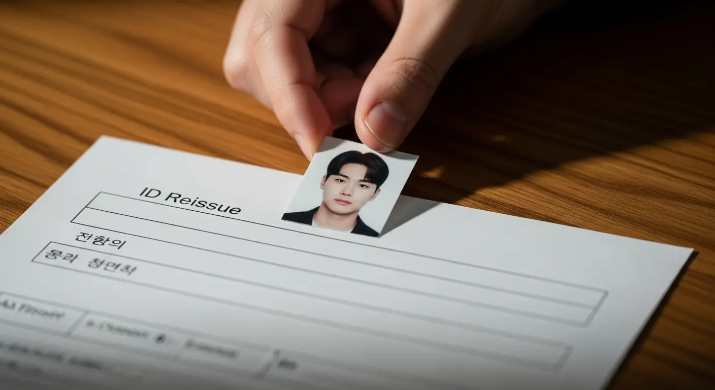 주민등록증 재발급 신청 절차