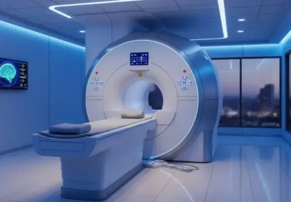 자기공명영상(MRI) 촬영은 뇌하수체의 위축 및 괴사 여부를 정밀하게 판독한다.(사진=AI 생성 이미지)37kb