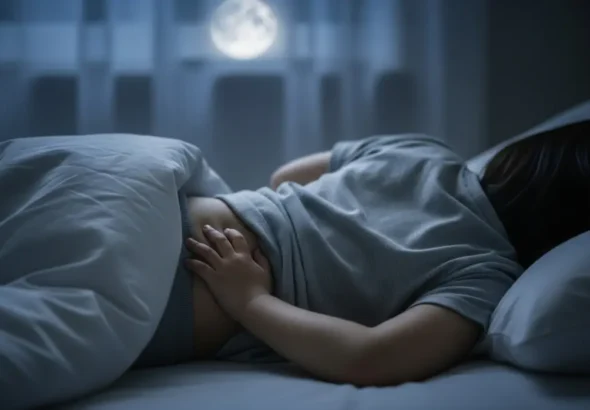 요충은 야간에 항문 주위로 이동하여 산란을 시도하며 숙주에게 극심한 소양증을 유발한다.(사진=AI 생성 이미지)21kb