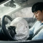 자동차 에어백 가스 피부 화상
