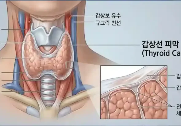갑상선, 피막, 구조도, 후두_resized